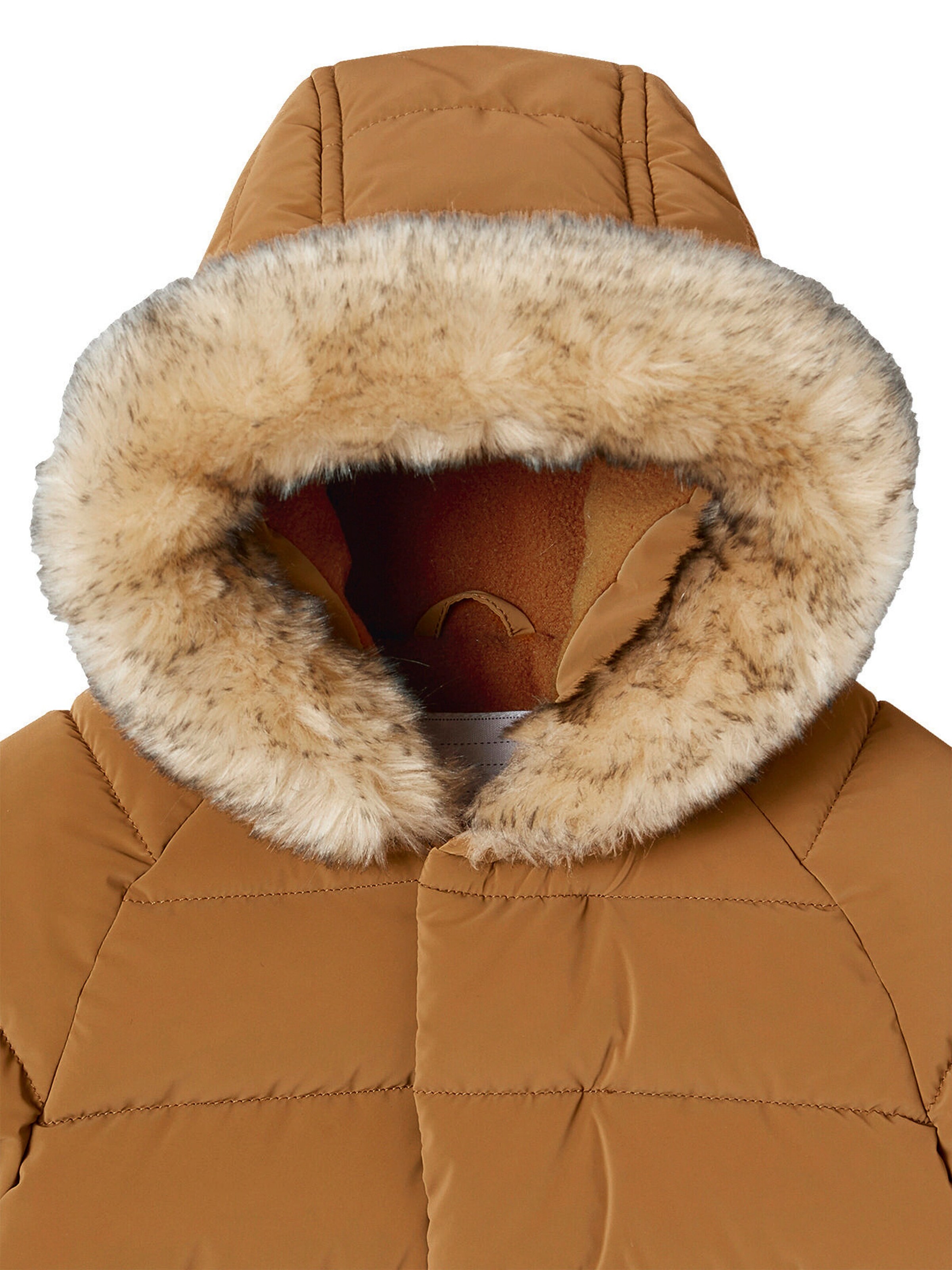 Vertbaudet Jungen Baby Winterjacke mit Recycling-Polyester kurkuma