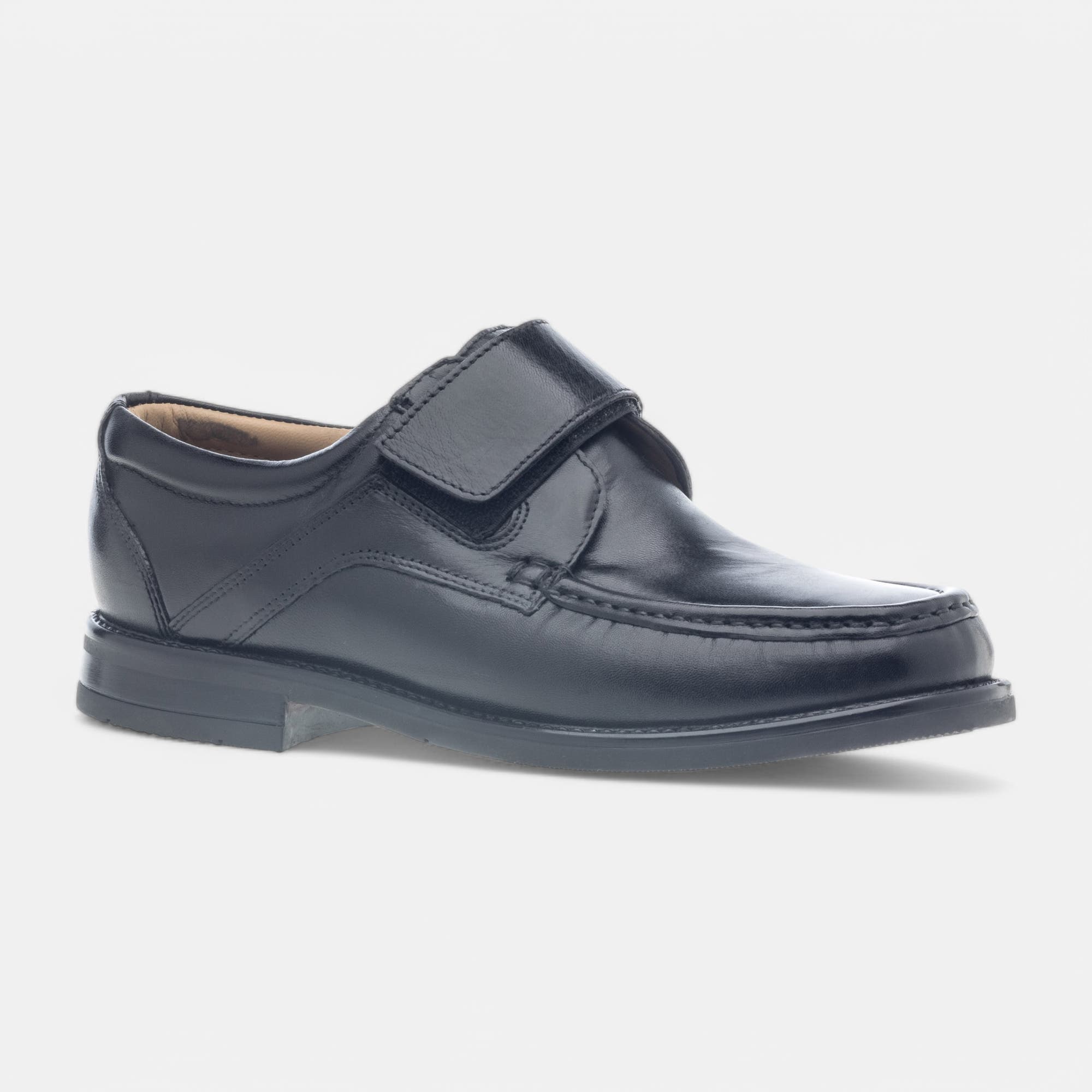 Mocassins Homme en cuir noir