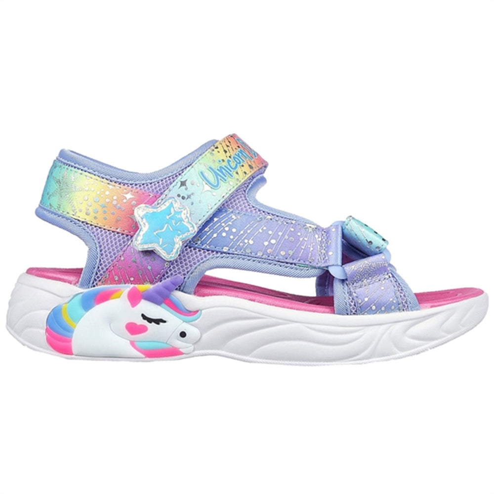 Unicorn Dreams Sandaler Blue Multi