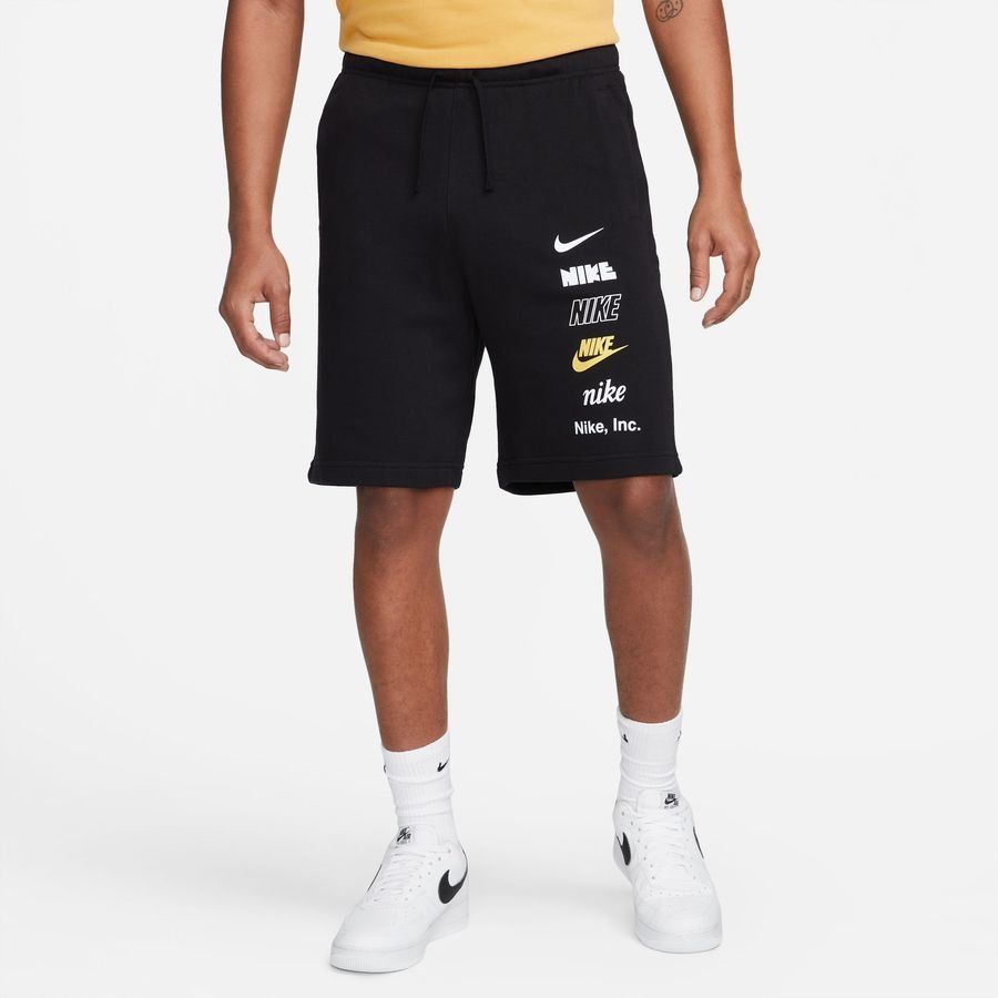 Nike Short Club Fleece French Terry - Noir