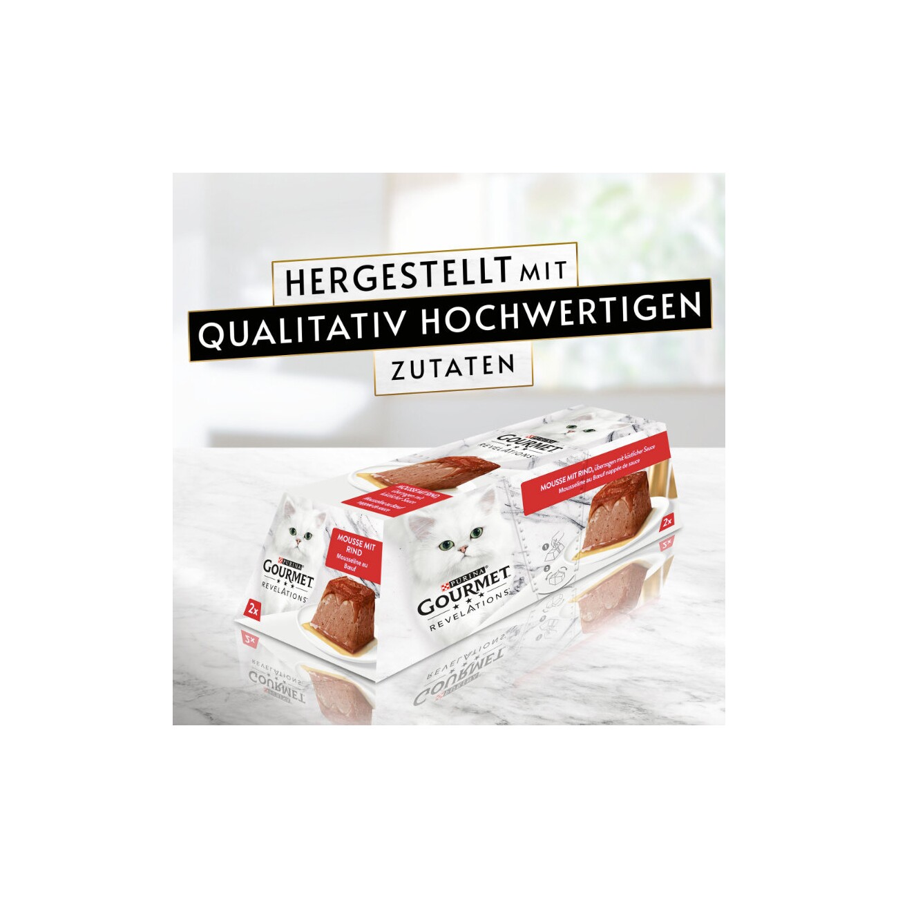 GOURMET Revelations 24x57g Mousse mit Rind