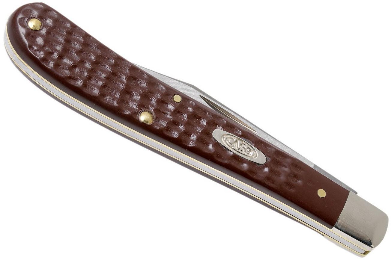 Case Slimline Trapper Brown Synthetic, 00135, 31048 SS zakmes