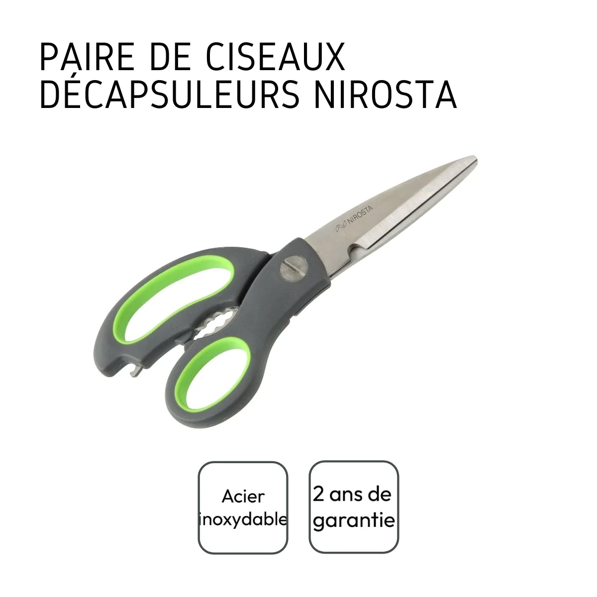 Ciseaux de cuisine Praktika Nirosta