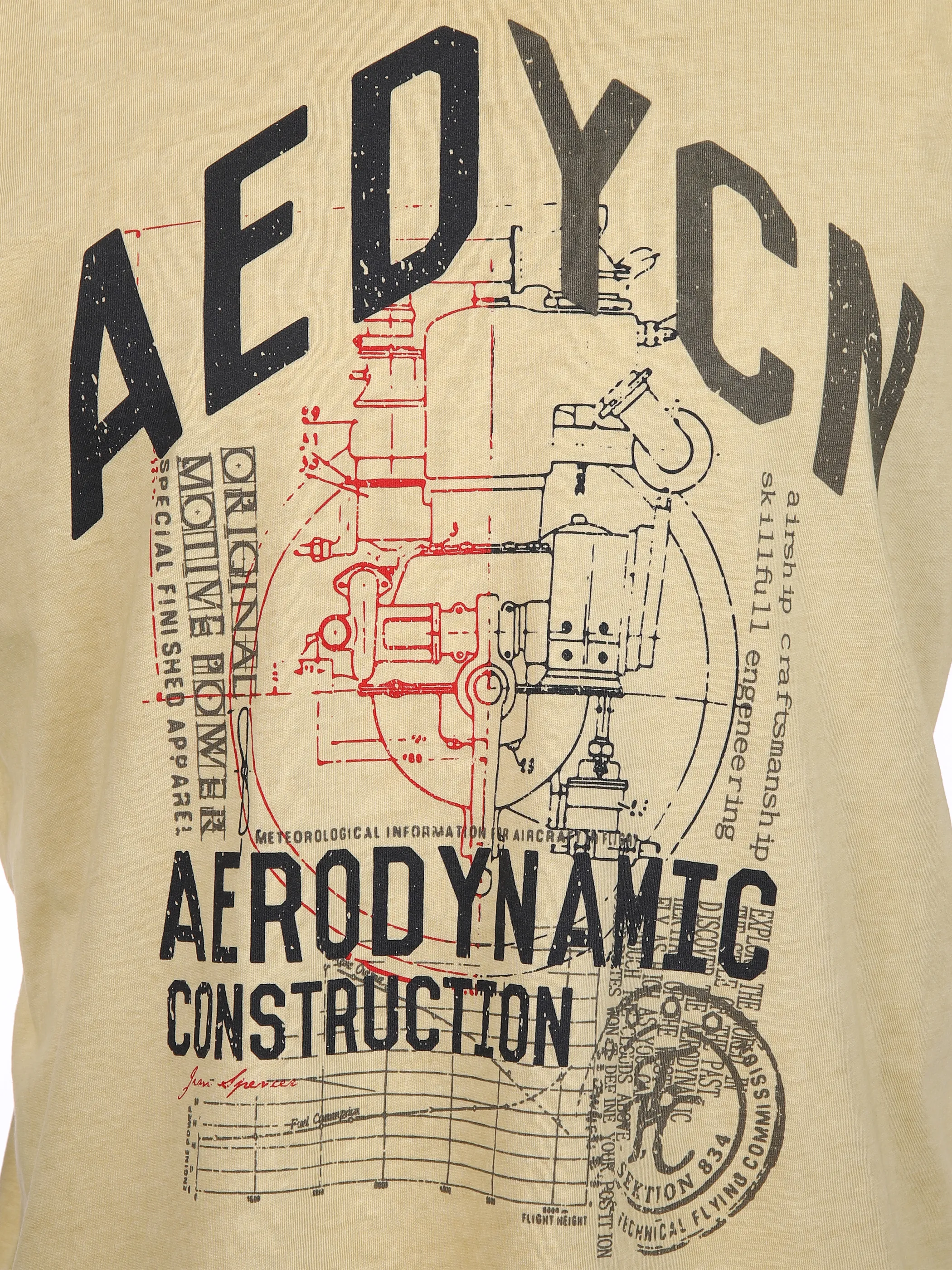 Herren Shirt mit Frontprint