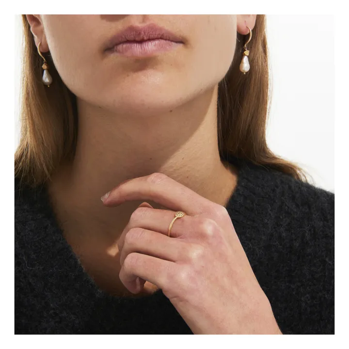5 Octobre Boucles d'Oreilles Liam | Doré
