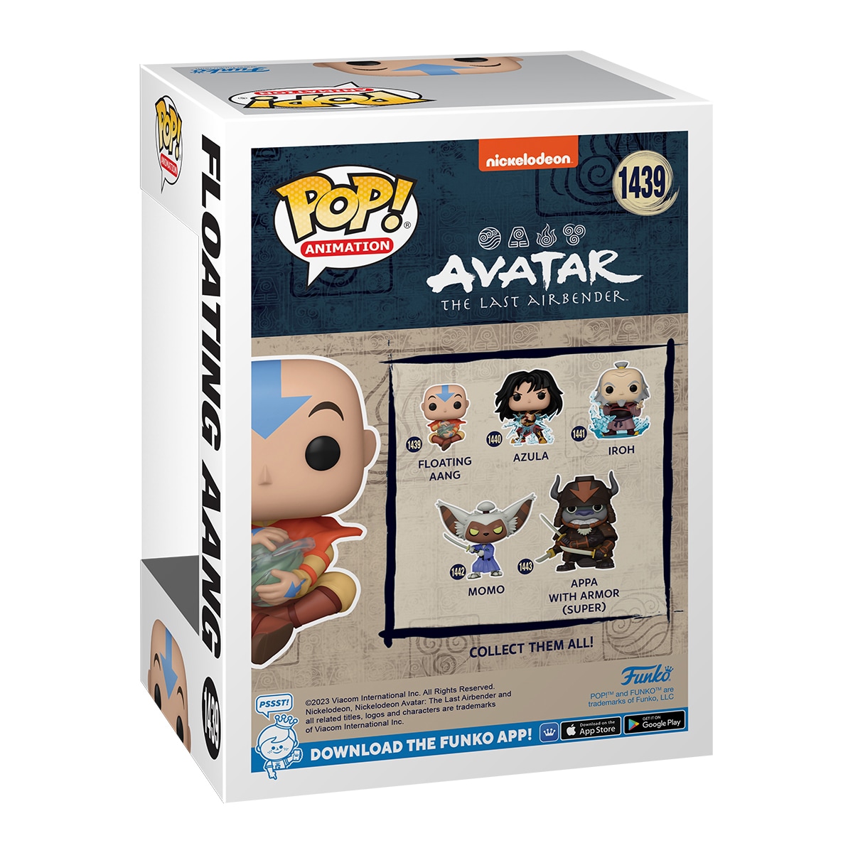 Funko Pop! Vinyl Avatar The Last Airbender Aang flying figur