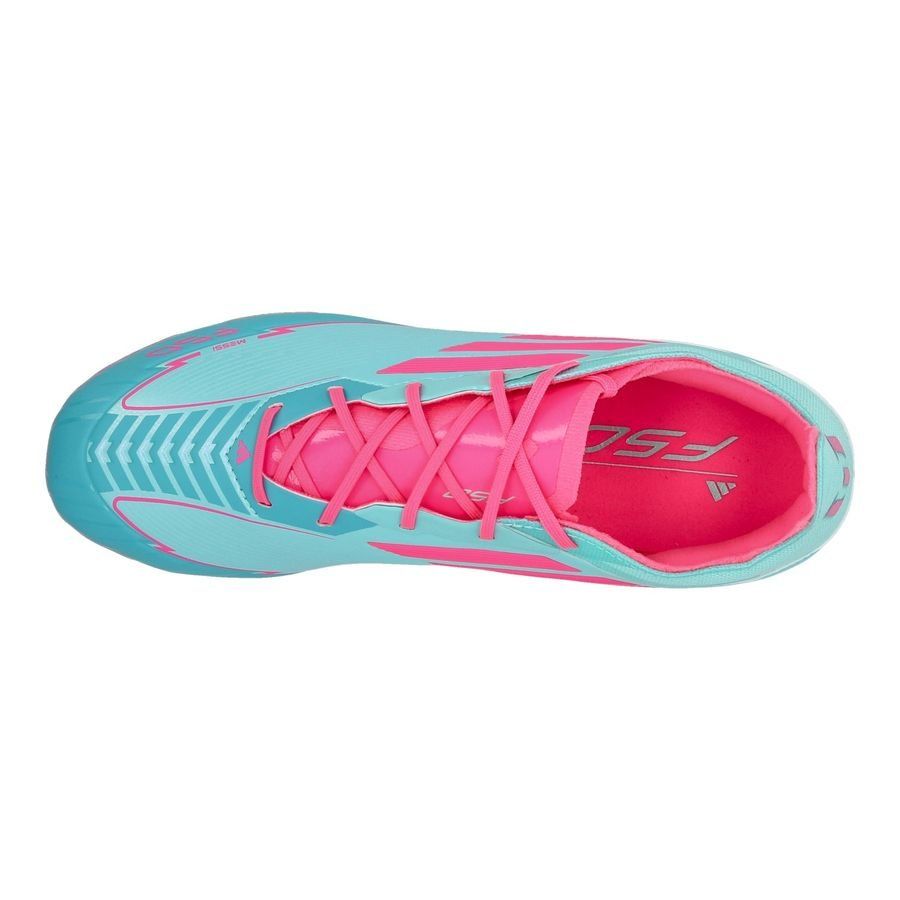 adidas F50 Messi Elite FG La Vida Tropical - Flash Aqua/Lucid Pink/Lucid Cyan Enfant