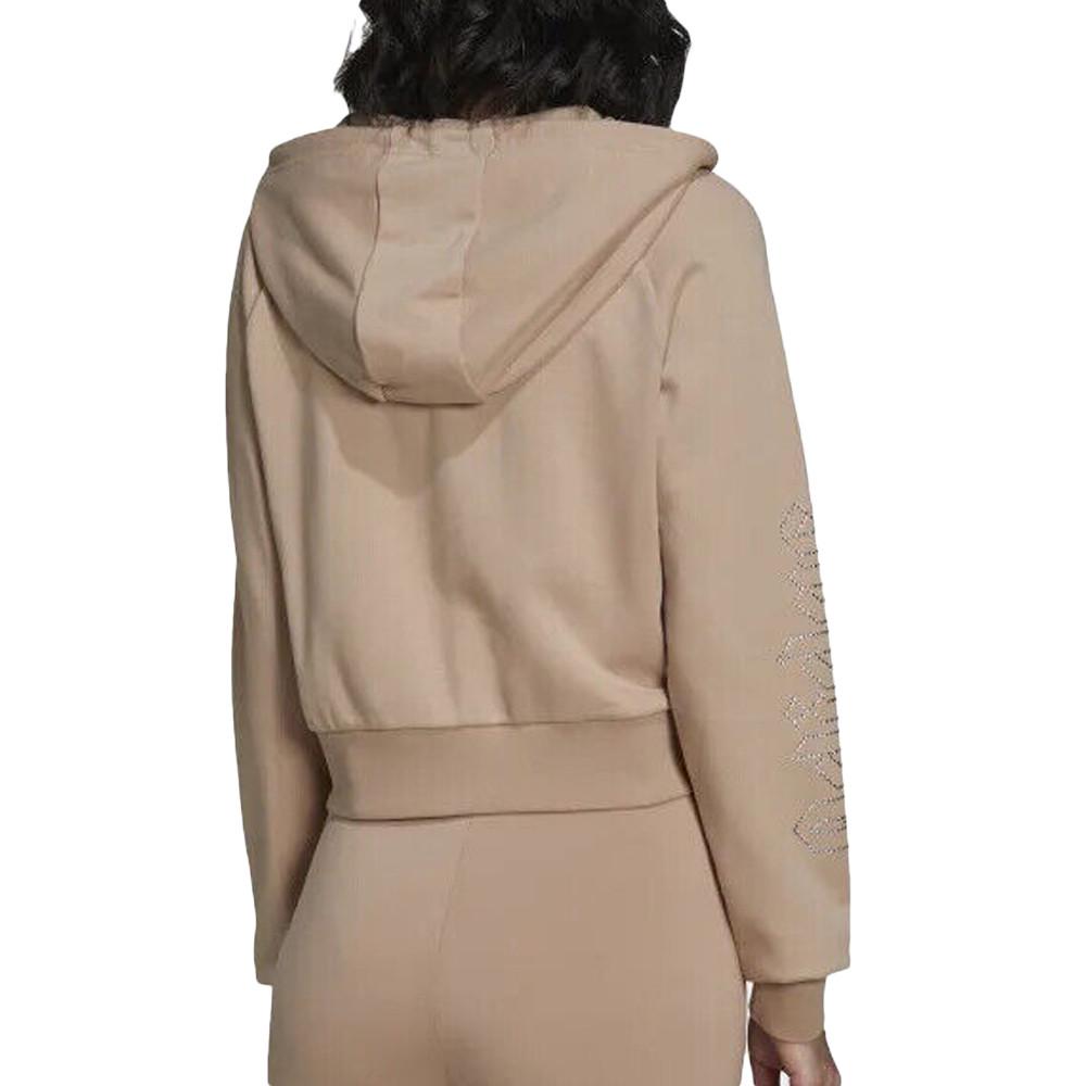 Adidas Veste de survêtement Rose Femme Adidas Cropped Tt