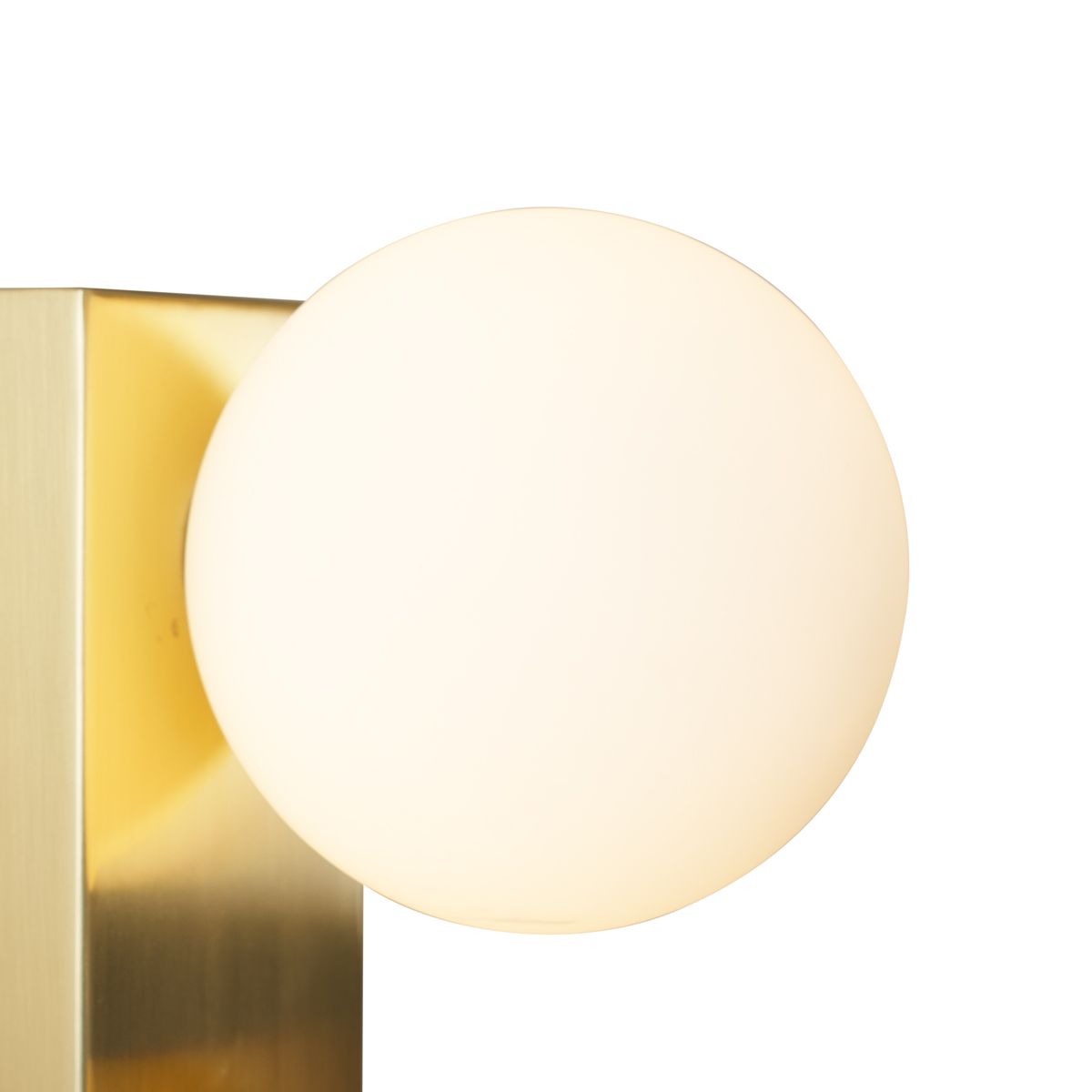 Moderne wandlamp messing 2-lichts kantelbaar met USB-C poort - Lesly