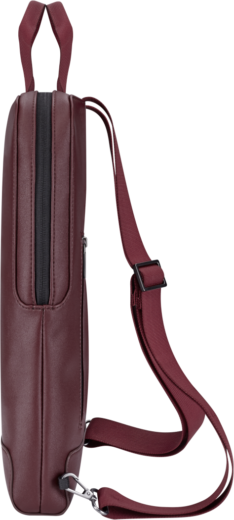 Vertical Device Bag Classic Collection, Raspberry Red