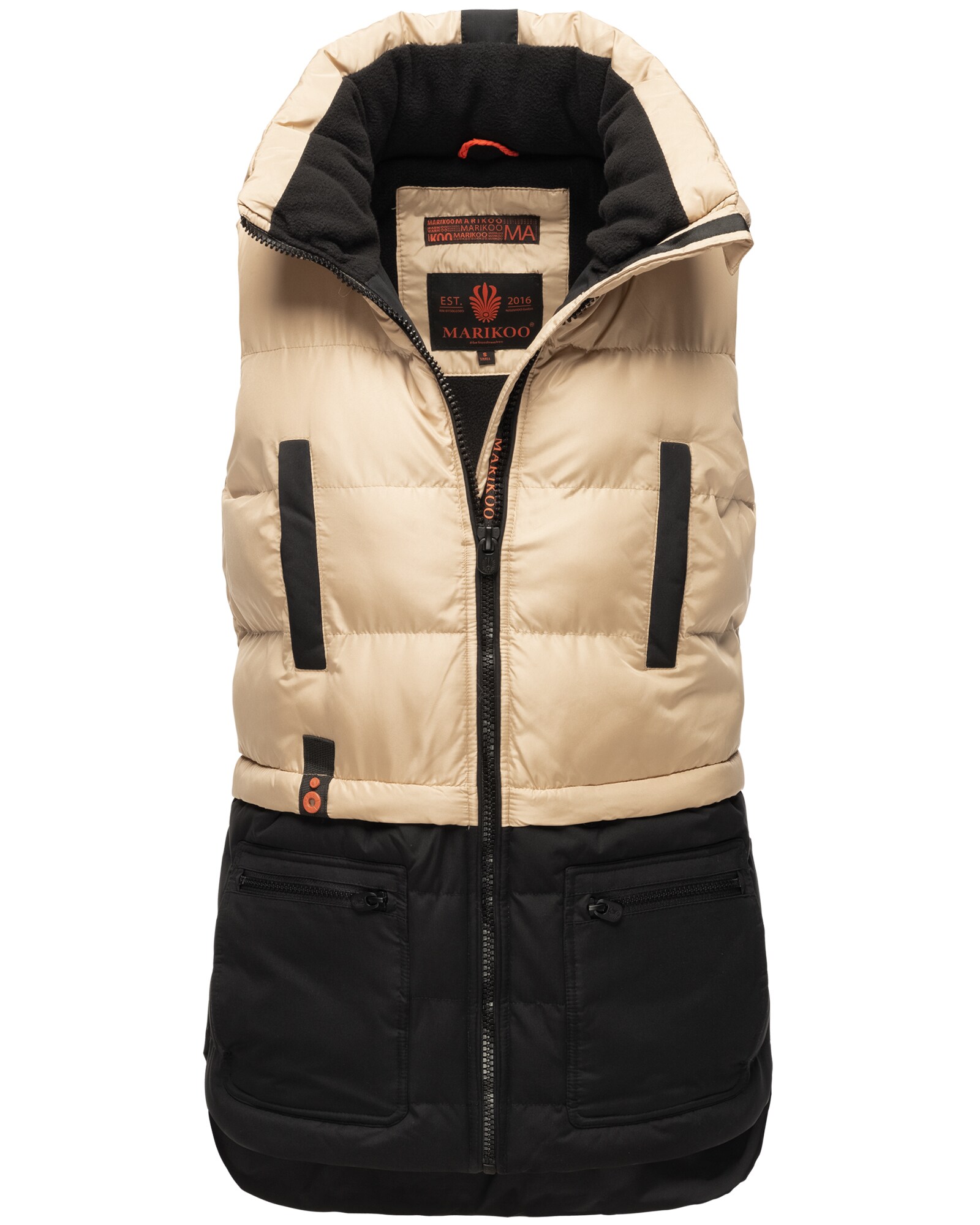 MARIKOO Damen Weste Outdoor Bodywarmer Winter Windbreaker Steppweste Kiraraa
