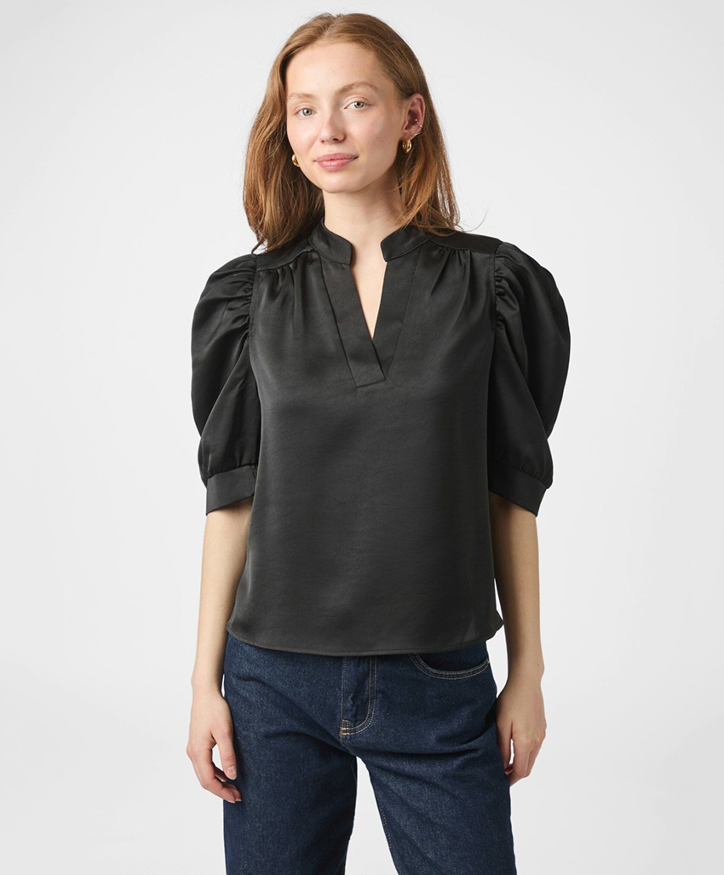 Neo Noir Dames blouse zwart