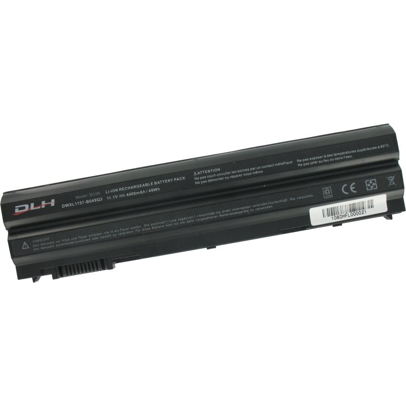 DLH Batterie Li-ion 11.1V 5200mAh 58Wh - P9TJ0 / PRRRF / PRV1Y / R48V3 / T54F3 / T54FJ / YKF0M