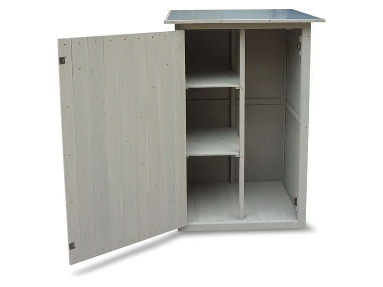Tuinkast »Benno«, 76 x 56 x 117 cm, grijs