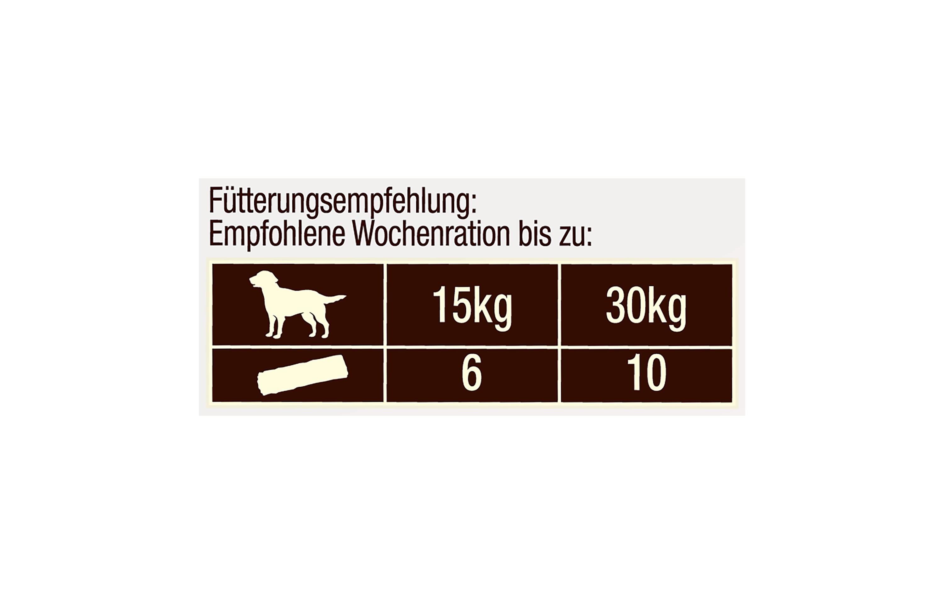 Sticks Büffel 120 gErgänzungsfuttermittel für ausgewachsene Hunde