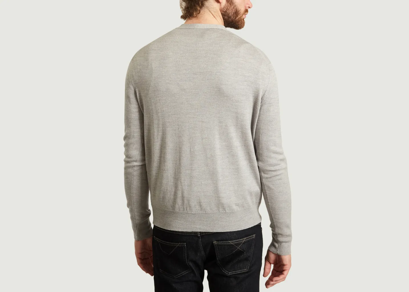 Cardigan Renard Tricolore Maison Kitsuné
