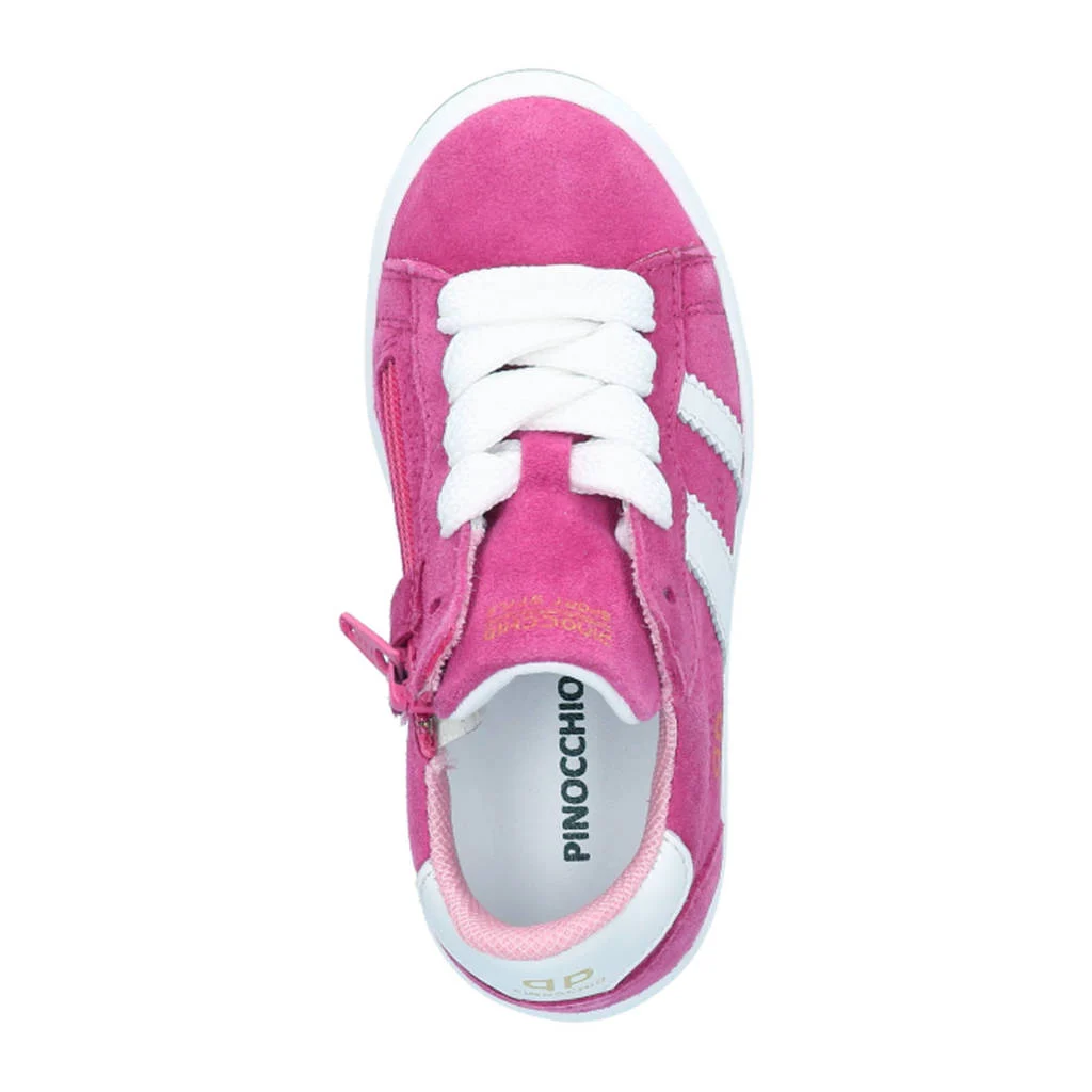 Pinocchio suède sneakers fuchsia