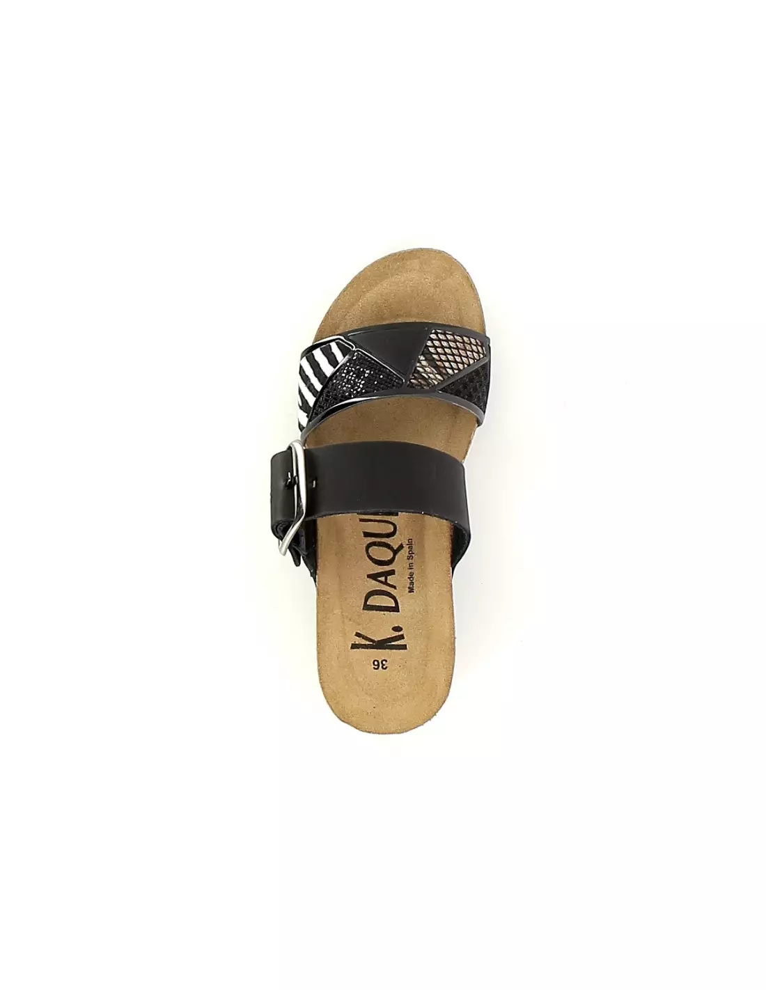K DAQUES COCA - Mules & sabots Noir