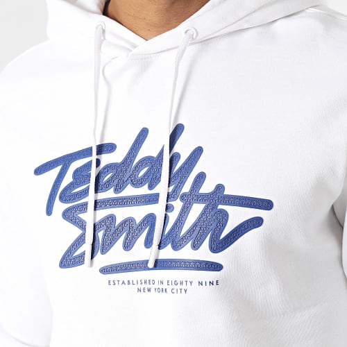 Sweat Capuche Script 10816630D Blanc