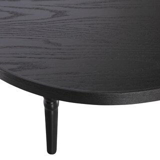 Beistelltisch PONTO Ø 75 cm schwarz matt