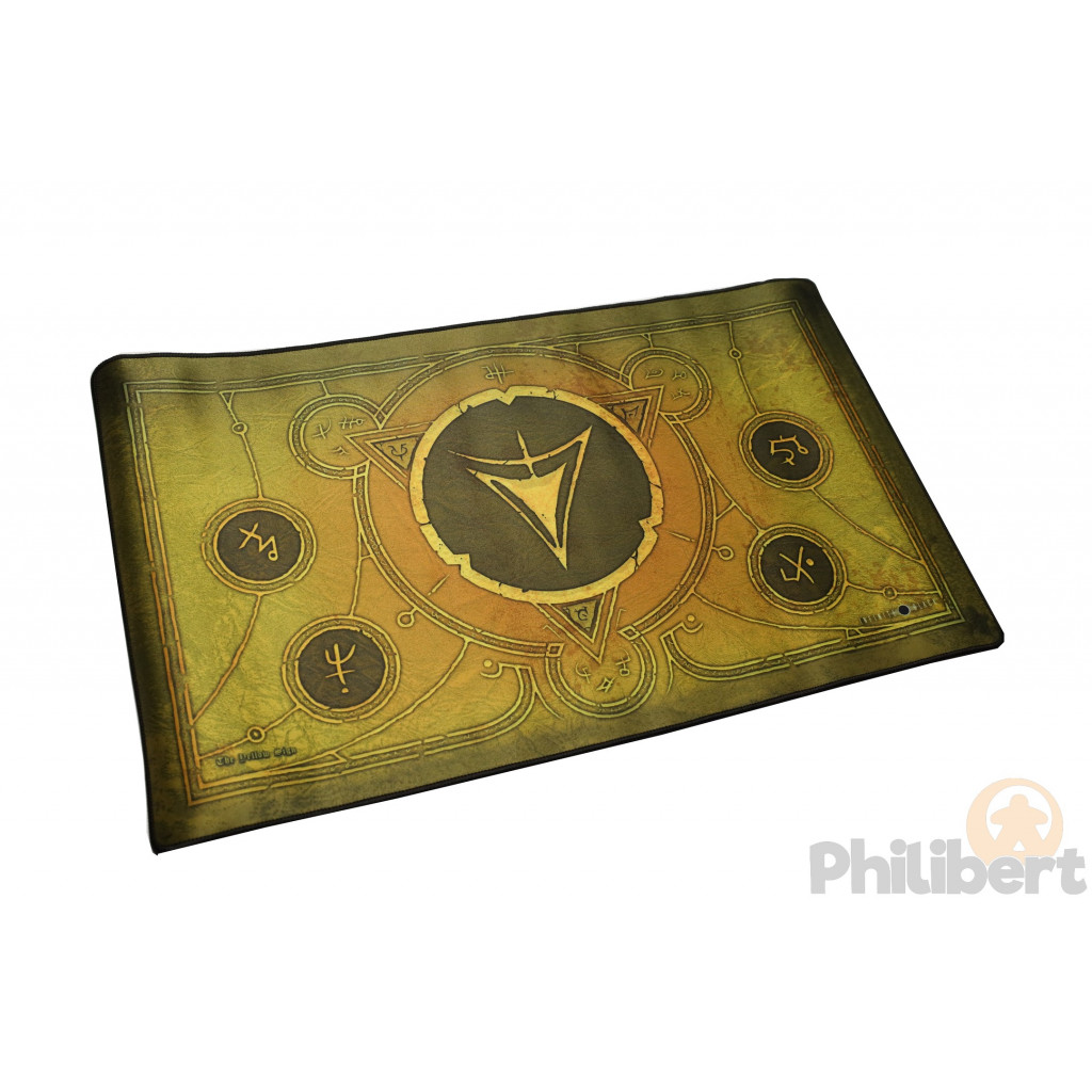 Playmat Infinite Black - The Yellow Sign Classic Yellow
