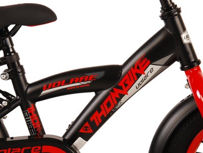 Volare Thombike Sykkel 12 Tommer, Svart/Rød