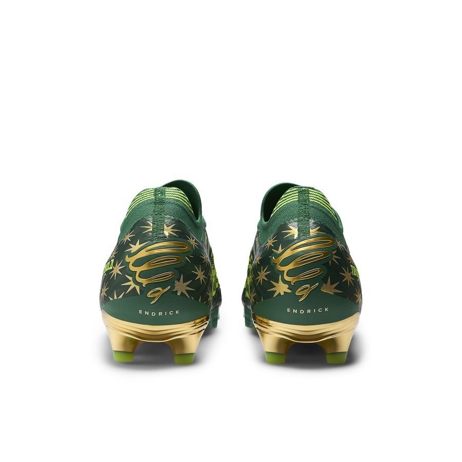 New Balance Tekela V4   Pro Low FG Endrick Irmao - Vert/Doré ÉDITION LIMITÉE