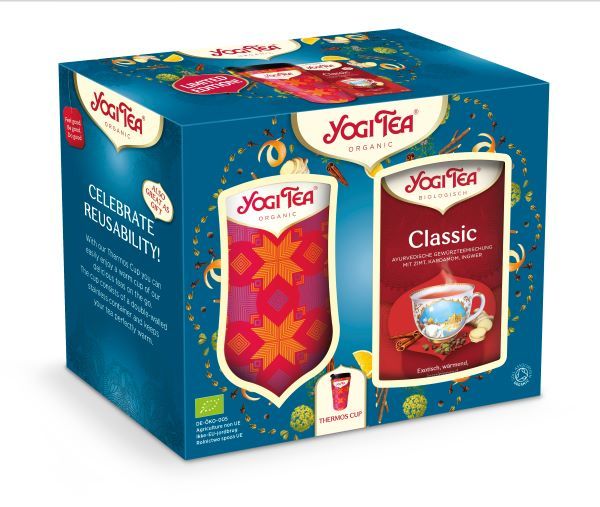 Yogi Tea Termokopp og Yogi Tea Classic