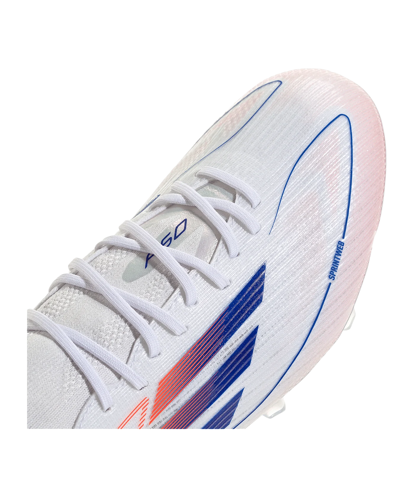 adidas F50 Elite Mid FG Advancement Damen Weiss Blau