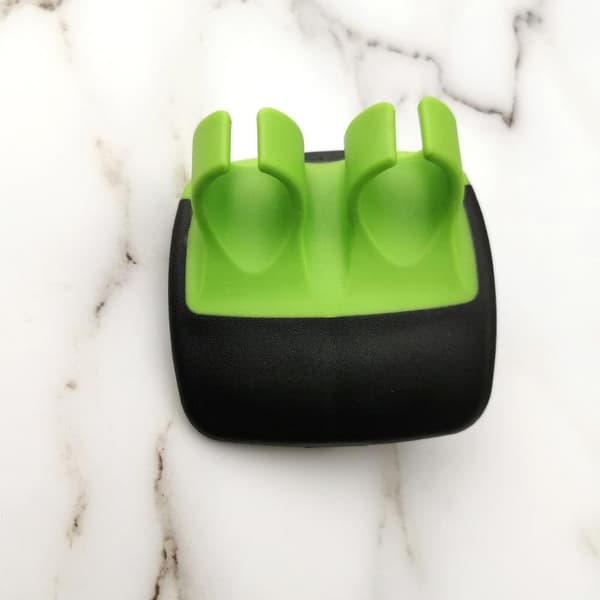 Ergonomisk potetskreller - grønn og svart