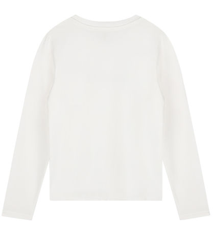 Michael Kors Bluse - Off White m. Sølv/Guld
