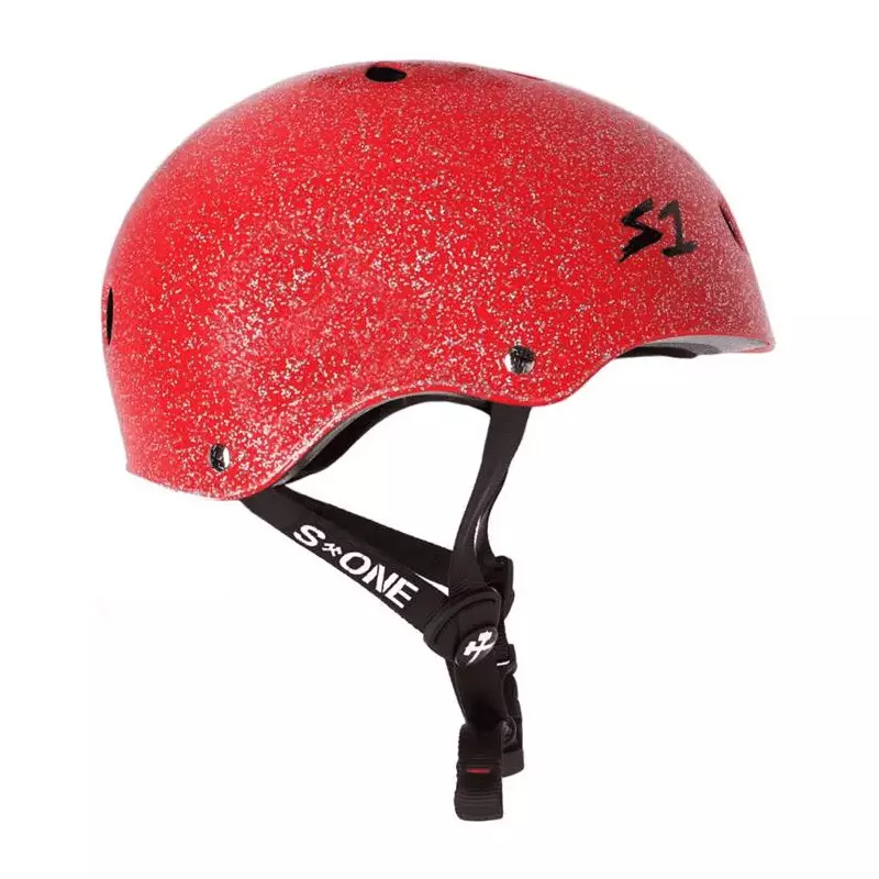 Casque S-ONE Lifer Red glitter
