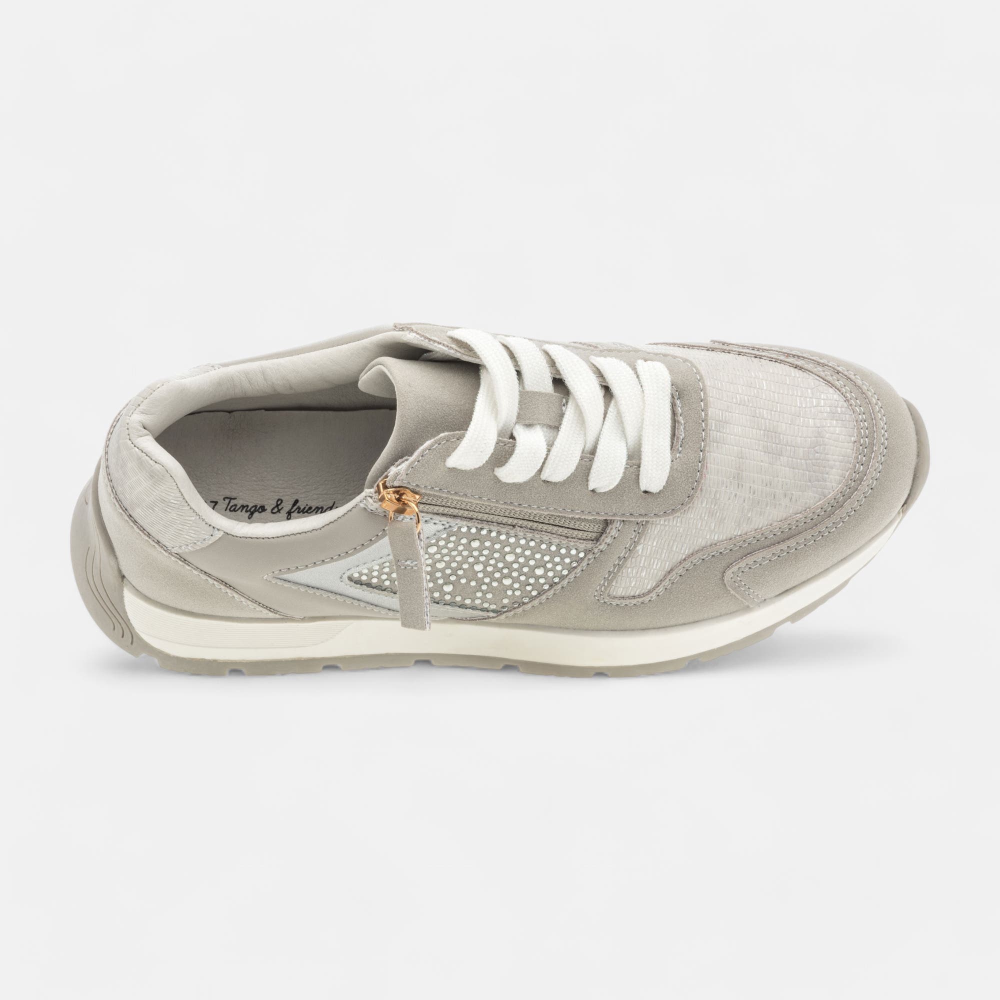 Baskets basses Femme gris