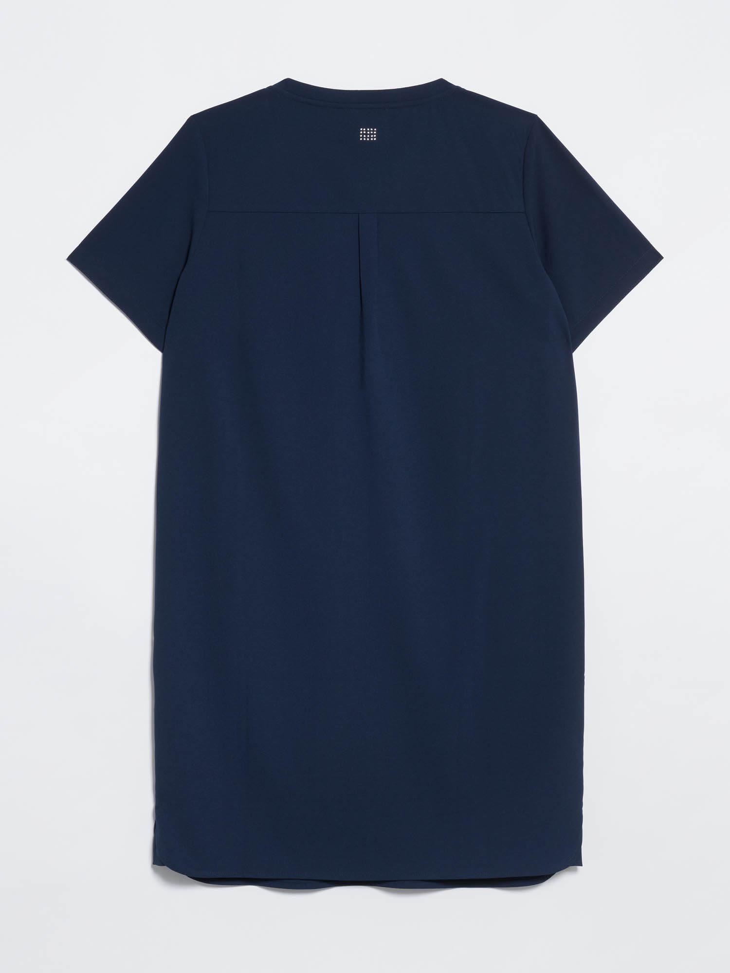 Robe Femme Stretch Avec Poches Marine