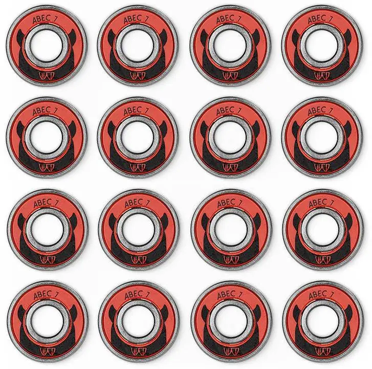 Wicked ABEC 7 Freespin 608 16-Pak Kuglelejer | SkatePro
