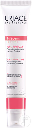 Uriage Toléderm Control Soin Apaisant Peaux Sensibles Tube Pompe 40ml