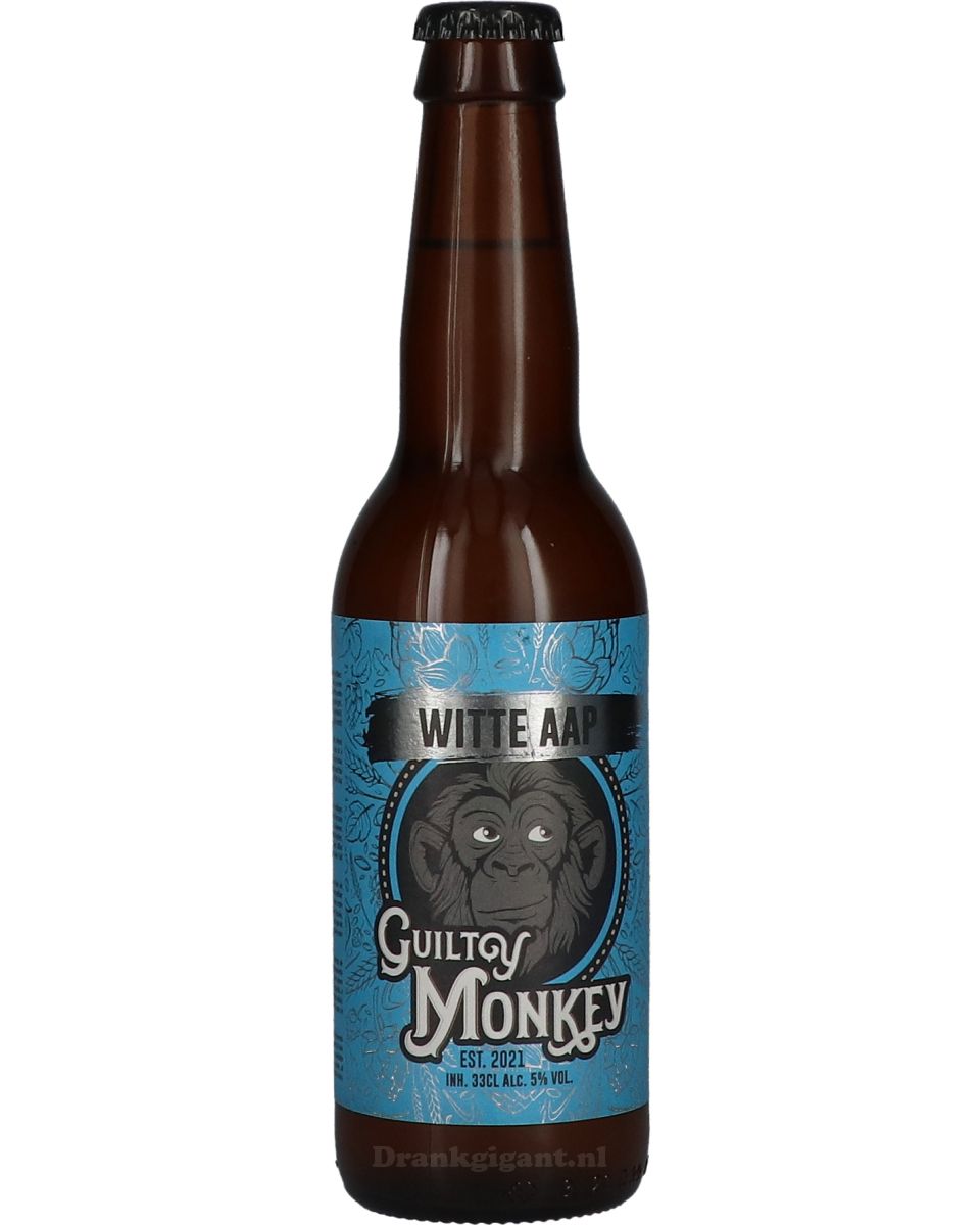 Guilty Monkey Witte Aap 33 cl