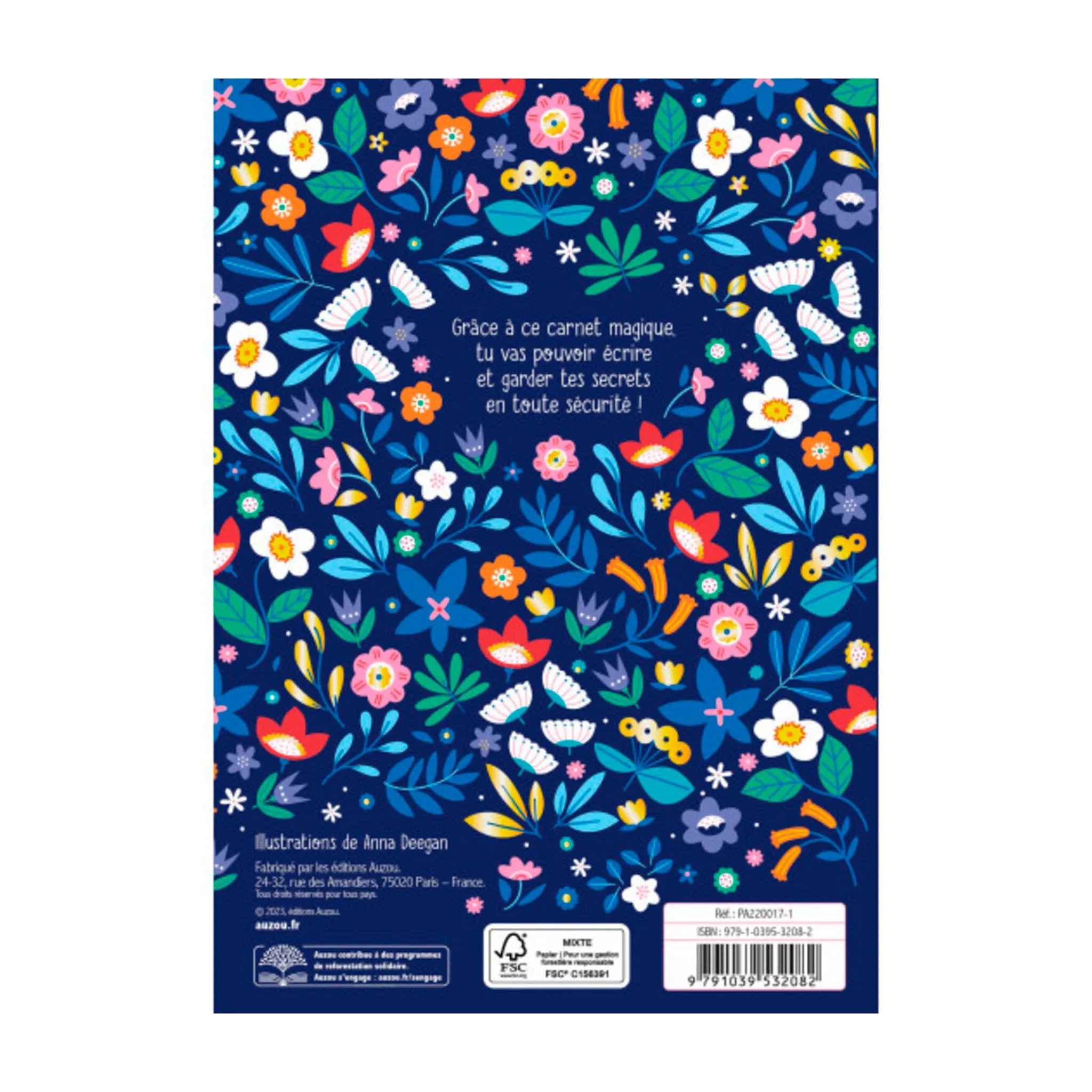 Auzou Mon carnet secret : sequins réversibles