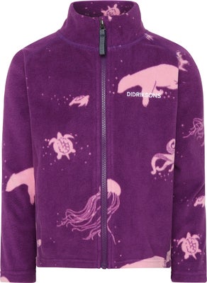 Didriksons Monte Fleecejakke, Winter Ocean Purple