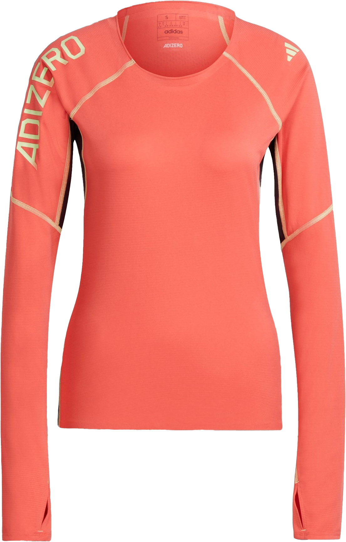 Ekiden Running Long Sleeve Tee Dame Preloved Scarlet