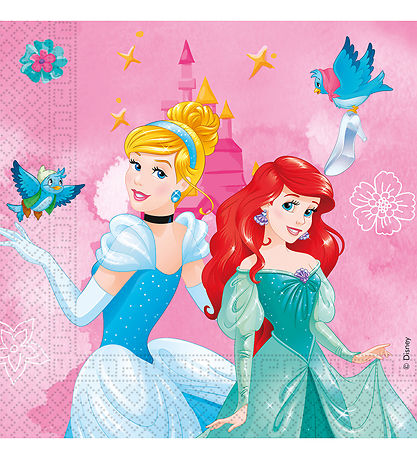 Decorata Party Servietten - 20er-Pack - 33 x 33 cm - Princess Li