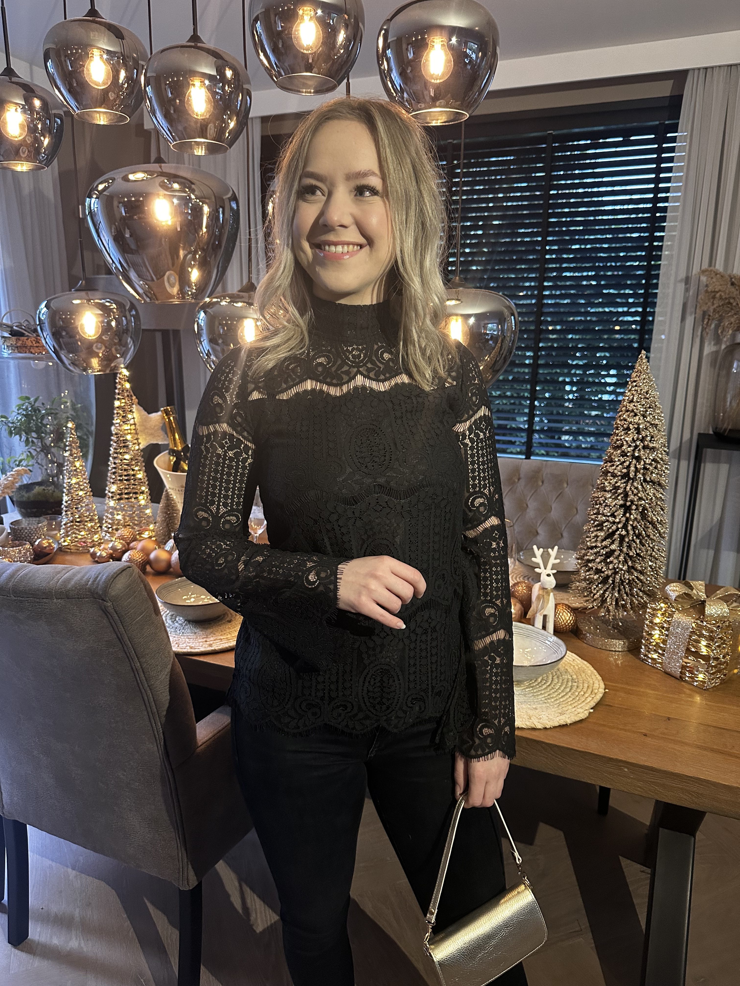 Culture - Ima Lace Blouse - Black