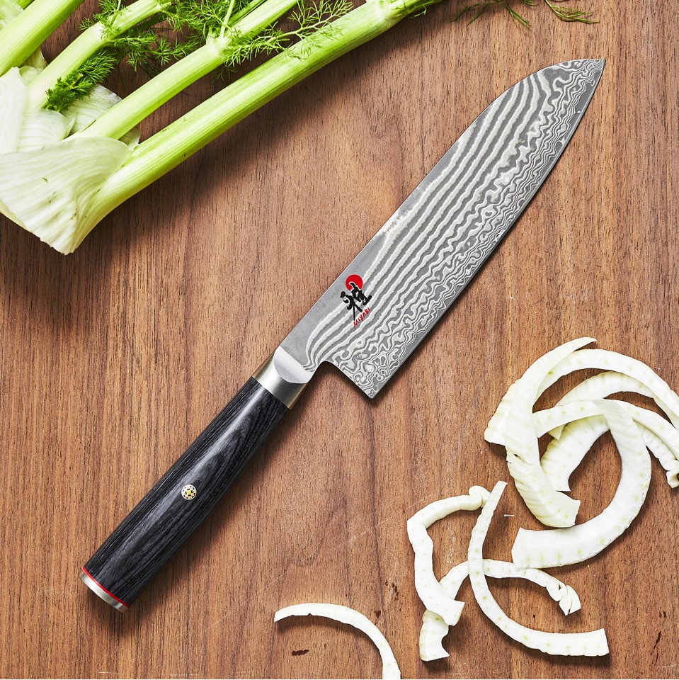 Miyabi - 5000 FC-D, Santokukniv - Sort - 18 cm