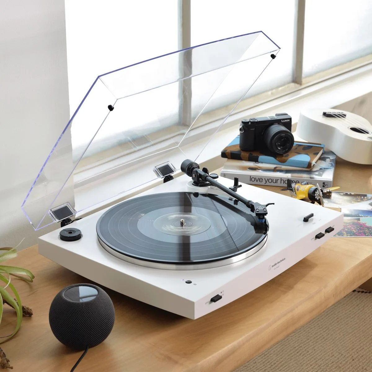Audio Technica AT-LP3XBTWH Blanc Platines vinyle hi-fi