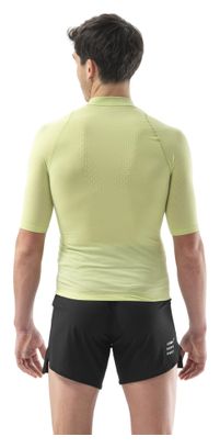 Maillot manches courtes Compressport Trail Racing Postural Vert Homme
