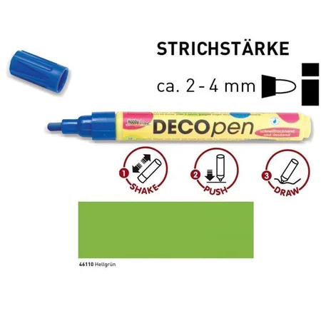 KREUL DecoPen Hellgrün 2-4 mm