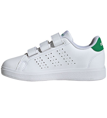 adidas Performance Sko - Advantage Base 2.0 - Hvid/ Grøn