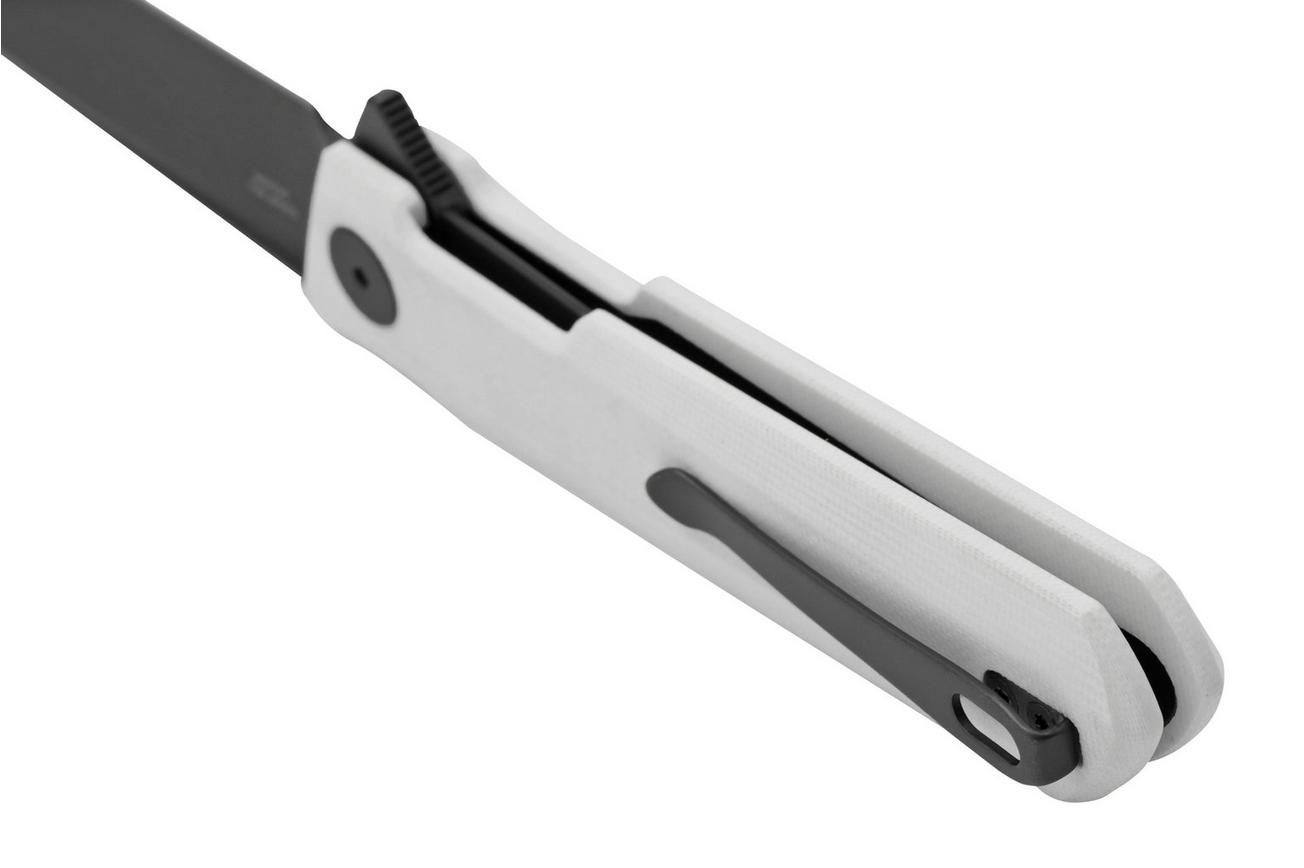 Bestechman Dundee BMK01I White G10, Black D2, zakmes Ostap Hel design