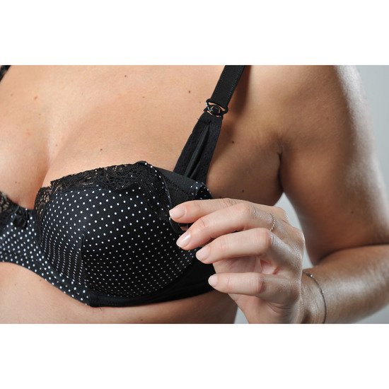 Soutien Gorge armature coque   Noir        de               MAIKA Maternity