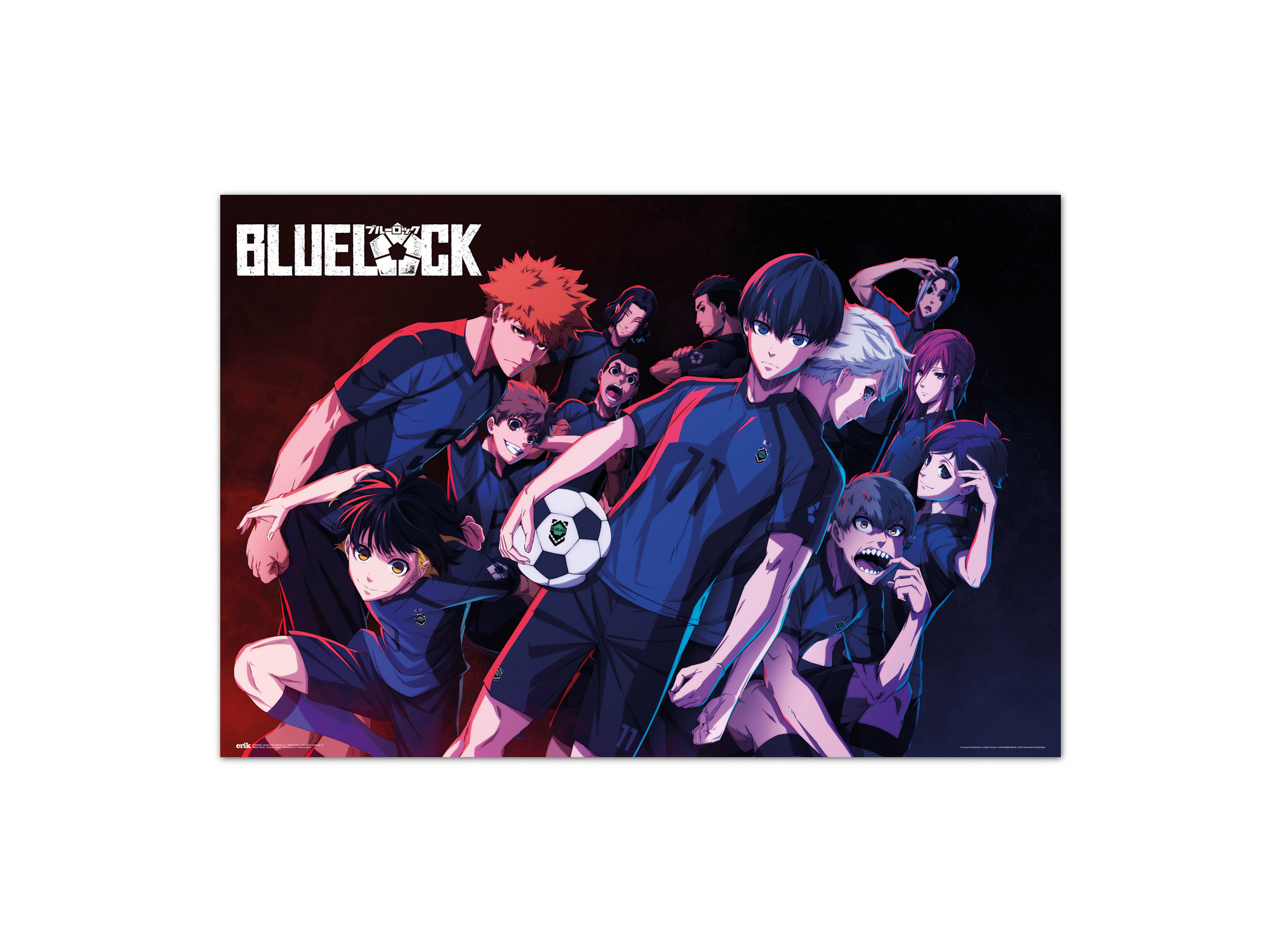 POSTER BLUE LOCK EQUIPA Z ERIK